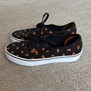 San Francisco Giants MLB Vans Shoes in Perfect Condition